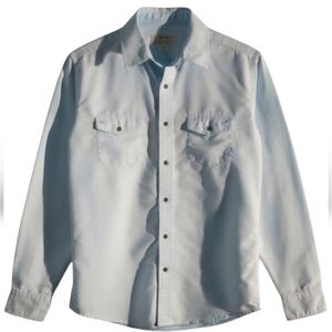 Colours by Alexander Julian Vintage Men size S Blue Long Sleeve Button Up Shirt